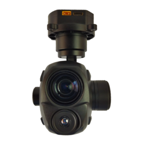 KHY10G207 – 10× Zoom Visible + 256×192 Thermal Dual-Light Gimbal