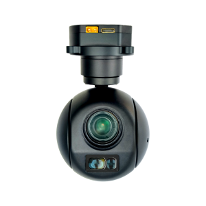 KHY10L12 – 90× Hybrid Zoom + 1,200 m Laser Rangefinder Dual-Light Gimbal