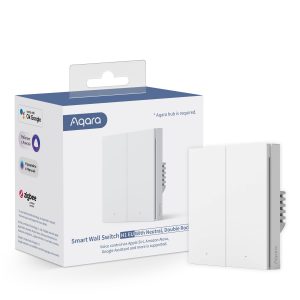 Aqara Smart Wall Switch D1 (With Neutral, Double Rocker)