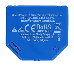 Shelly Plus 1 Relay